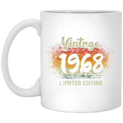 Vintage 1968 Limited Edition, Retro 52nd Birthday Gift