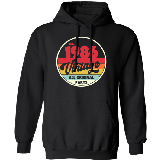 1986 Vintage Design, Retro 1986 Bitthday