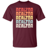 Retro 70s Realtor, Realtor Gift, Love Realtor, Best Realtor Unisex T-Shirt