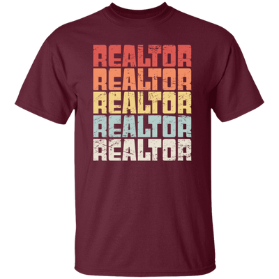 Retro 70s Realtor, Realtor Gift, Love Realtor, Best Realtor Unisex T-Shirt