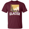 Glacier National Park, WPA Style Vintage Montana