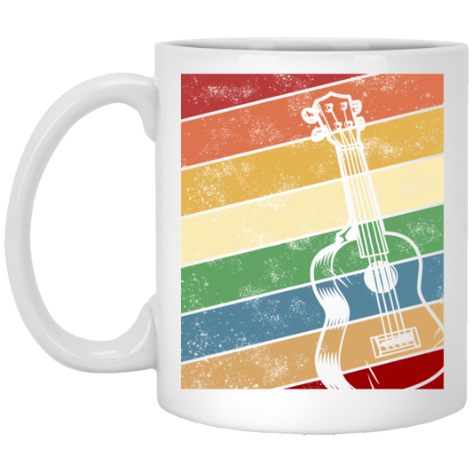 Guitar Bass Retro, Music Vintage, Love Music, Best Of Guitar White Mug