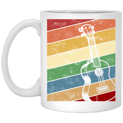 Guitar Bass Retro, Music Vintage, Love Music, Best Of Guitar White Mug