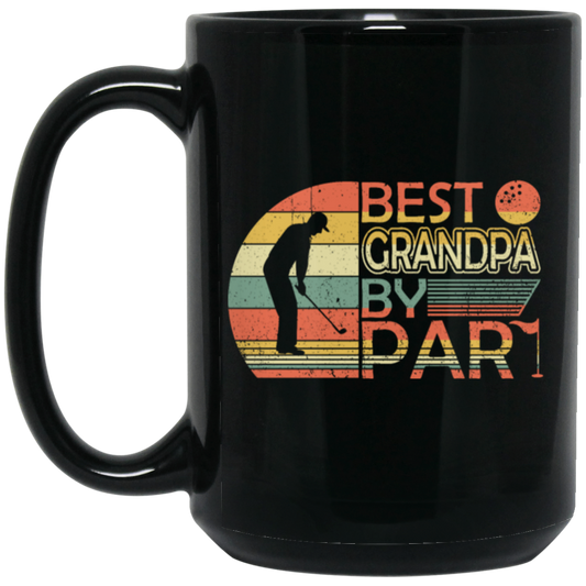 Retro Best Grandpa By Par, Best Dad