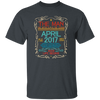 Birthday Gift The Man Myth Legend April 2017 Unisex T-Shirt