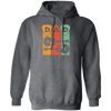 Retro Guitar Pick, Guitarist Gift, Dad Gift Pullover Hoodie