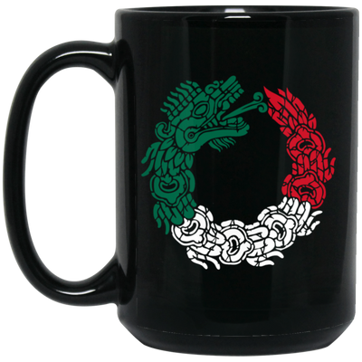 Serpent Mexican Flag, Aztec Quetzalcoatl Gift