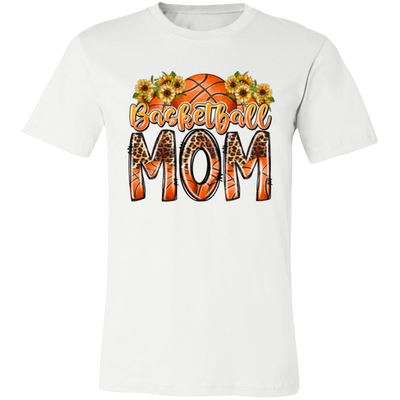 Mom's Gift, Mom Love Basketball, Best Basketball Lover Gift, Best Sport For Mom Unisex Jersey T-Shirt