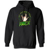 Rock Lover, St Patricks Day, Sign Of The Horns Hand Logo Gift Pullover Hoodie