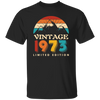 Vintage 1973 Love Gift Limited Edition Best Retro 1973