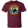 Worlds Greatest Grand Paw, Grandpa Dog Lover, Retro Paw Love Unisex T-Shirt