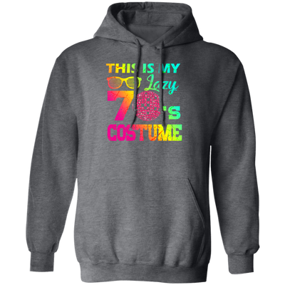 Seventies Dancing Retro Disco 1970s Costume Colorful Swag Pullover Hoodie