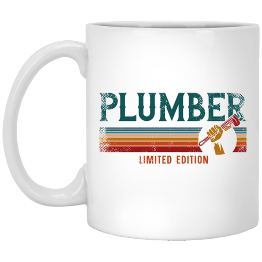 Plumber Lover Retro Plumbing Limited Edition Gift