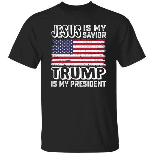 Stay true to your faith while expressing your patriotism with our Best President, Jesus Is My Savior, Trump Is My President, Love America Unisex T-Shirt. Made with high-quality materials, this t-shirt is perfect for any occasion and proudly showcases your love for both faith and country. Show your support now!