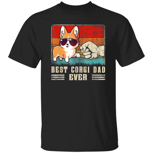 Best Corgi Dad Ever Retro, Dad Gift