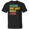 Retro Husband Baby Daddy Karate Legend Dad Unisex T-Shirt