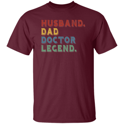 Retro Husband Dad Doctor Legend Unisex T-Shirt