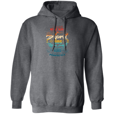 Birthday Vintage Legends Were Born In April 1986 Pullover Hoodie