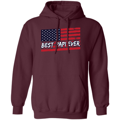 Best papi ever Vintage, American US Flag Grandpa