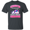 Unicorn Lover, Exhausted From Being Such A Freaking Awesome Caregiver Unisex T-Shirt