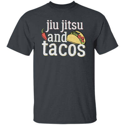 Tacos Jiu Jitsu For Bjj Funny Gift White Gift