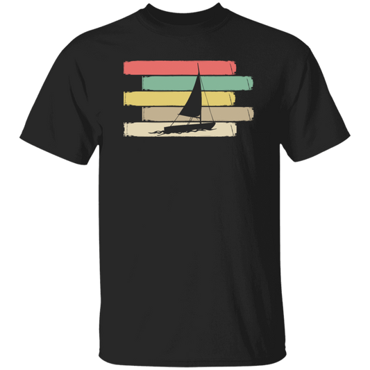 Vintage Sailboat Vintage, Retro Sailor Sailing Dinghy Unisex T-Shirt