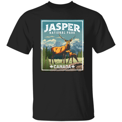 Love Jasper National Park Canada Lover Deer Vintage Look