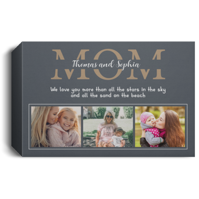 Mother Day Gift, Personalized Canvas, Gift For Mom CB114