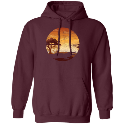 Crocodile Lover, Alligator And Crocodiles, Animal Green Gift Sunset Pullover Hoodie