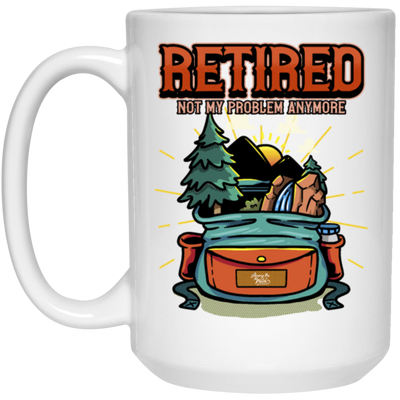 Retired Gift, Hiking Pension Retirement Saying Gift