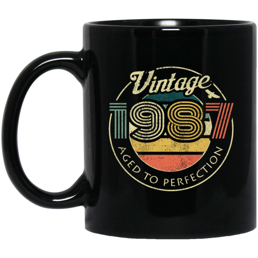 1987 Vintage Born In Retro Age Birthday Gift Idea