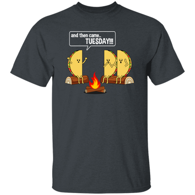 Better Than Marshmallows Taco Tells Funny Graphic Scary Campfire Story About Tuesdays Unisex T-Shirt