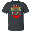 My Favorite Player Calls Me Daddy, Love Hockey, Retro Hockey Love Gift Unisex T-Shirt