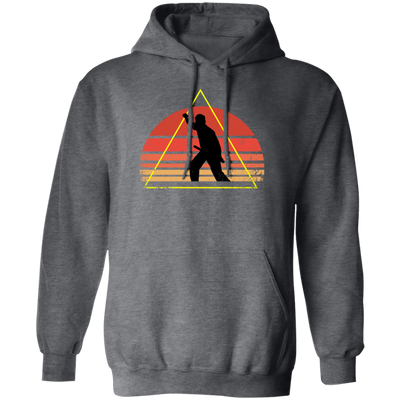 Love Eskrima Filipino Sport Triangle Vintage Arnis Gift For Kali And Arnis Lover Pullover Hoodie