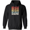 Retro 70s Realtor, Realtor Gift, Love Realtor, Best Realtor Pullover Hoodie