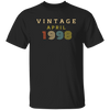 Birthday Gift Vintage 1998 April Unisex T-Shirt