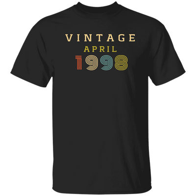 Birthday Gift Vintage 1998 April Unisex T-Shirt