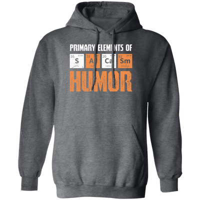 Jokes Physics Design Quote Elements Of Humor Pullover Hoodie