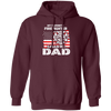 Firefighter Lover Gift, My Favorite Firefighter Calls Me Dad, Vintage Gift Pullover Hoodie