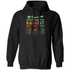 Retro Bassist Dad, Guitar Dad Gift, Love Music, Best Of Music Pullover Hoodie