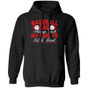 My Baseball Gift, Baseball Dad, I Always Teach My Kids To Hit And Steat, Love Baseball Pullover Hoodie