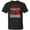 Awareness Ribbon Gift, Throat Cancer Awareness Ribbon Gloves Survivor Unisex T-Shirt