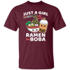 Ramen Lover Just A Girl Who Loves Ramen And Boba