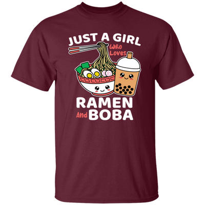 Ramen Lover Just A Girl Who Loves Ramen And Boba