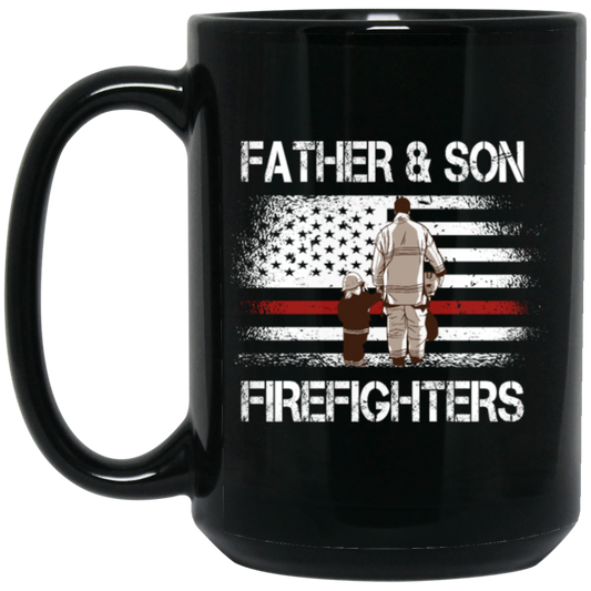 Father Son Firefighters, Firefighter Gift Idea