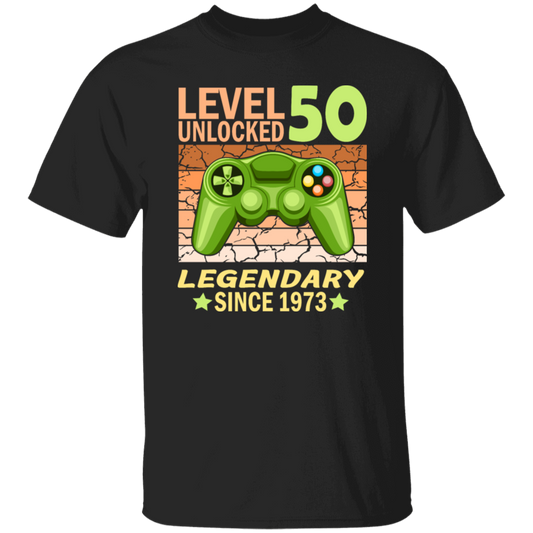 Birthday Gift 50th Unlocked Level 50 Legendary Since1973