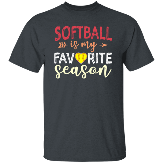 Love Sport Softball Lover Softball Is My Favorite Season