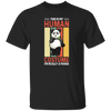 Panda Costume, I Am Really A Panda, This Is My Human, Retro Panda Unisex T-Shirt