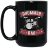 Drummer Dad, Drums Drumming Gift, Drummer Gift Idea