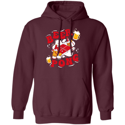 Love Beer Gift, Beer Pong Lover, Beer Pong Or Ping Pong, Gift For Drunk Pullover Hoodie